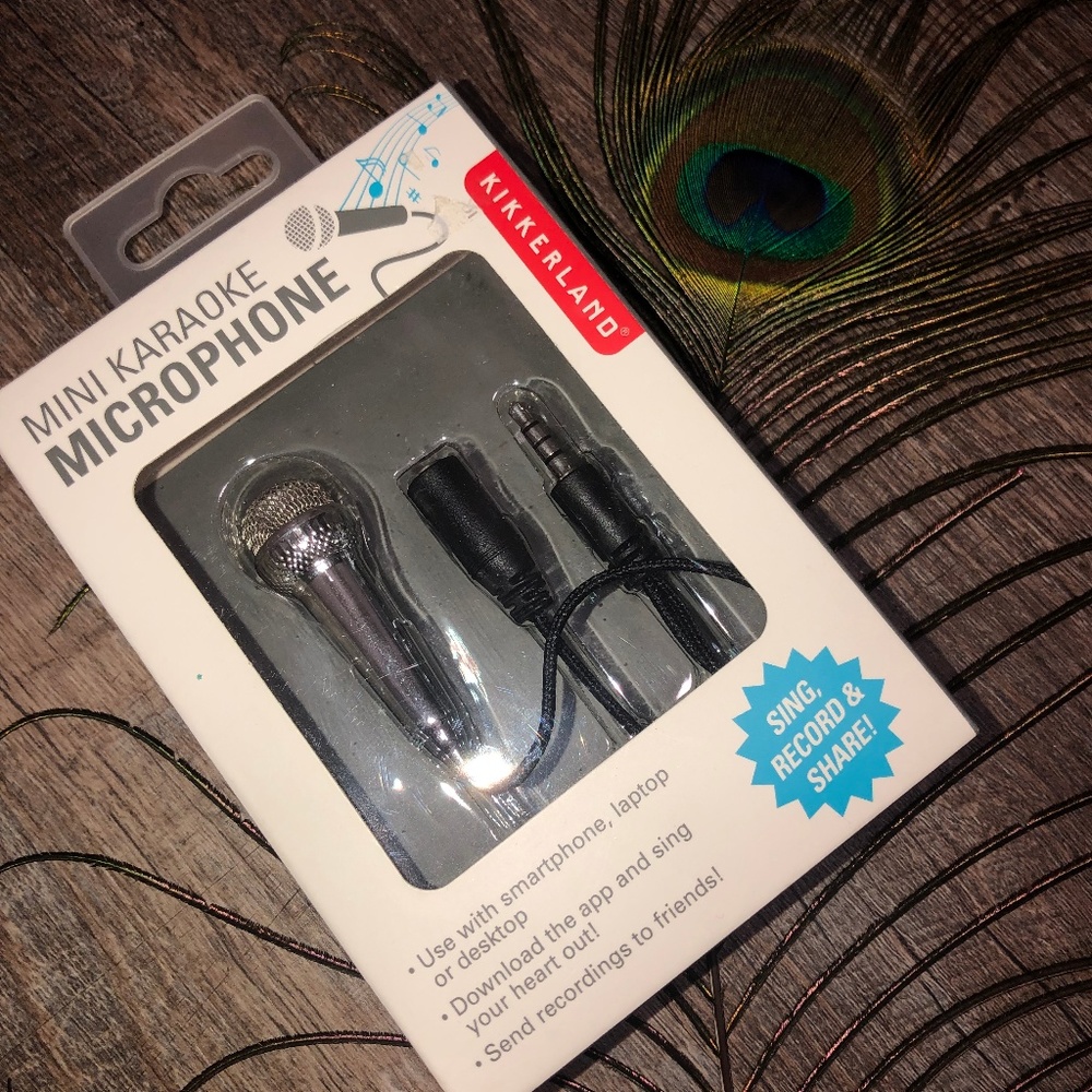 UNOPENED Mini Karaoke Microphone!